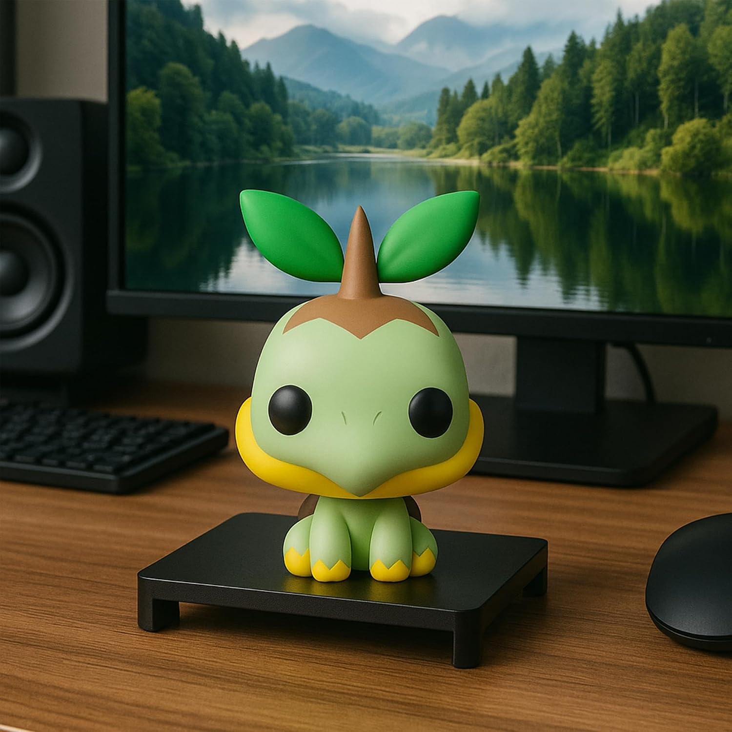 Funko POP! Games: Pokemon - Turtwig | Official Video Games Merch - Collectable Vinyl Figurine for Shelf Display - Birthday Gift Idea for Fans and Collectors