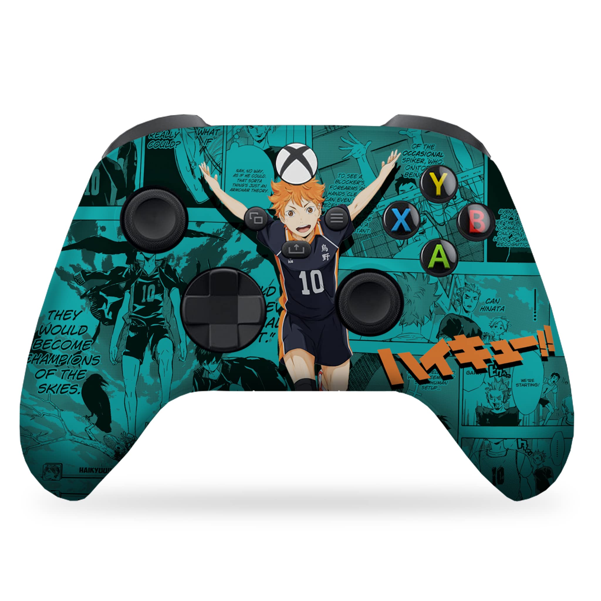 DreamController Go-Ku Custom X-box Controller Wireless compatible with X-box One/Series X/S Proudly Customized in USA with Permanent HYDRO-DIP Printing (NOT JUST A SKIN) - Flex Gamingproduct_type