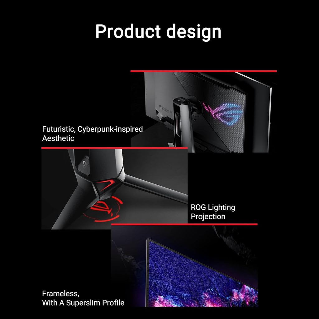 ASUS ROG Swift OLED PG32UCDM 32" 4K QD-OLED Gaming Monitor