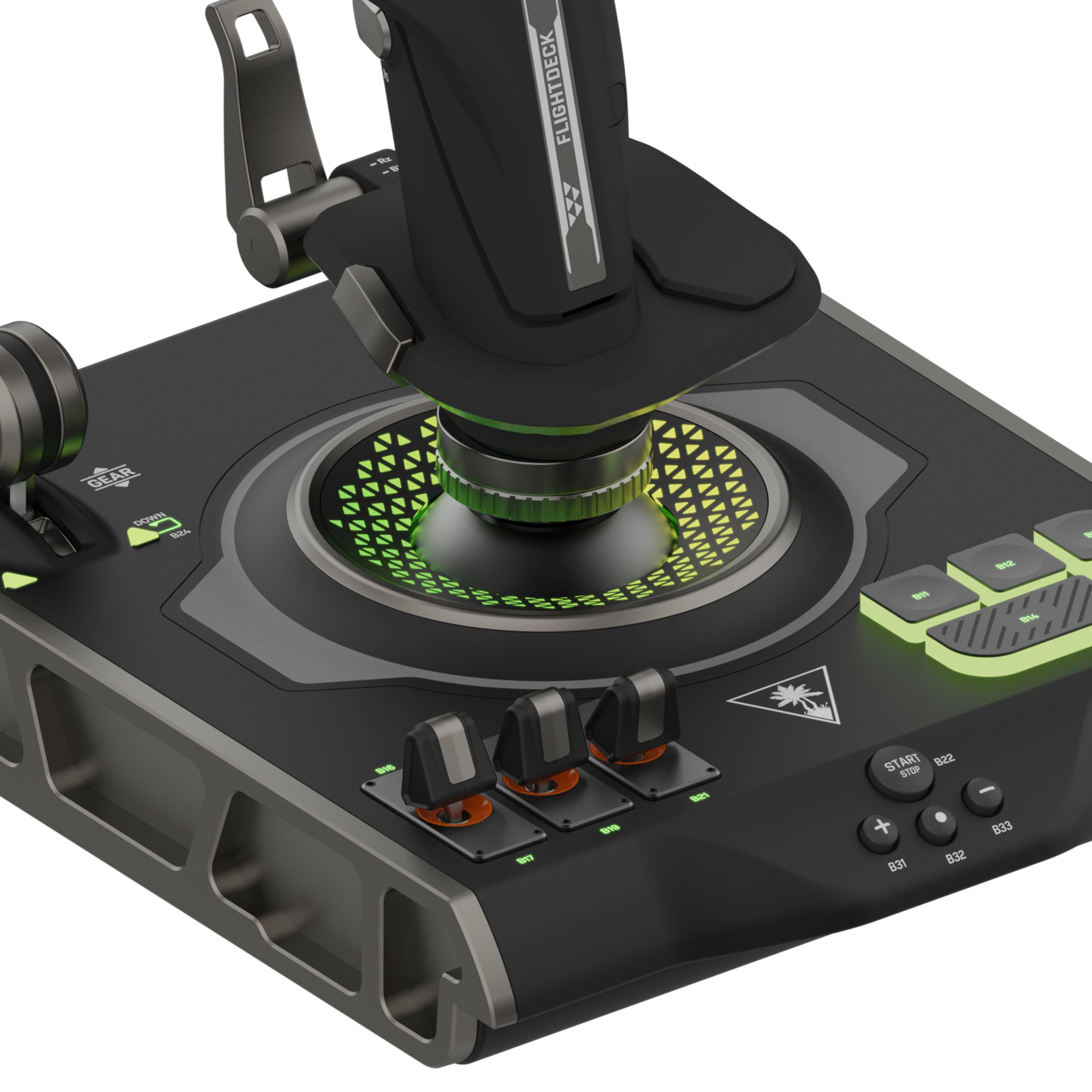 Turtle Beach VelocityOne Flight Universal Control System - Xbox Series X & Xbox Series S, Xbox One & Windows 10 & 11 PCs with Yoke Handle, Throttle Quadrant, Trim Wheel & Rudder Controls | Xbox Series X|S, Xbox One, Windows PC, Complete Controls, Yoke Han - Flex Gamingproduct_type
