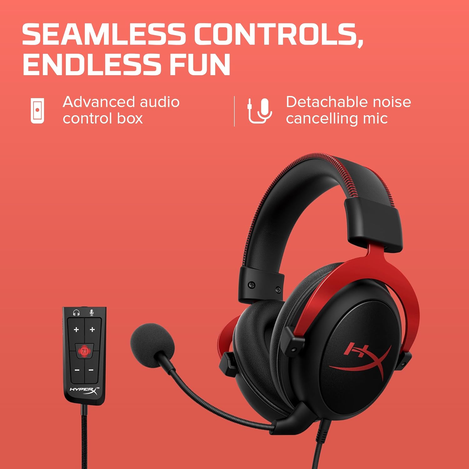 HyperX Cloud II Gaming Headset – Wired & Wireless