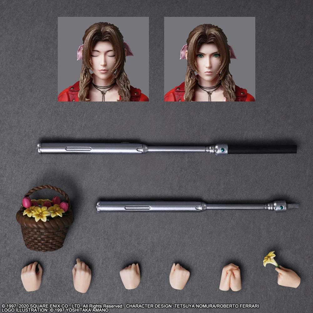 Final Fantasy VII Aerith Figure – Stunning Play Arts Kai Collectible - Flex Gamingproduct_type