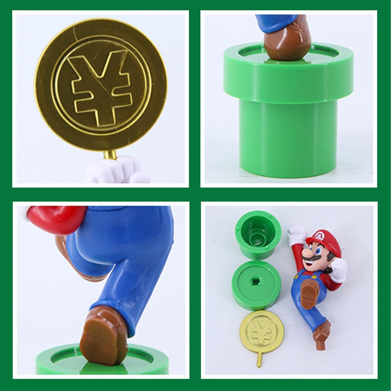 Mario Figure, Star Themed Collectible Statue, 8IN PVC Figurine for Fan Gifts - Flex Gamingproduct_type