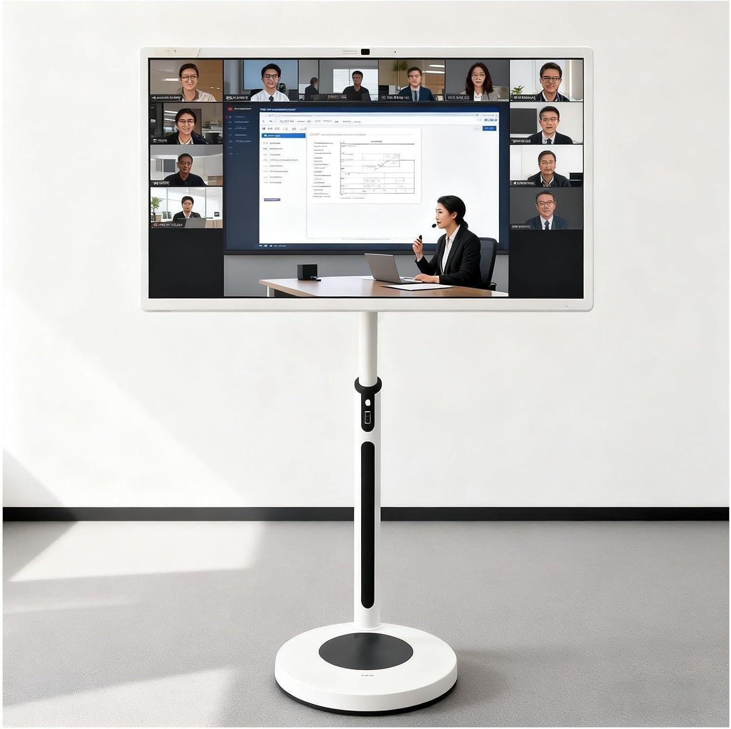 Touchsn 32" Portable Smart Monitor with Stand - 8GB RAM & 128GB Storage for Home Office, On-the-Go Entertainment, Presentations & Gaming Display - Flex Gamingproduct_type