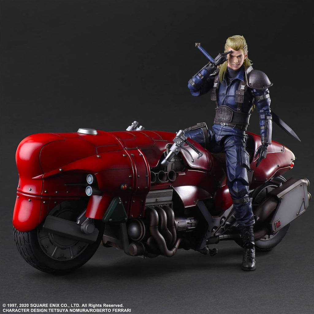 Square Enix Final Fantasy VII Remake - Roche & Moto - Play Arts Kai Fig. et Véhi.