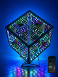 Heepulor Infinity Mirror Hyper Cube LED Lamp – 4 Sizes