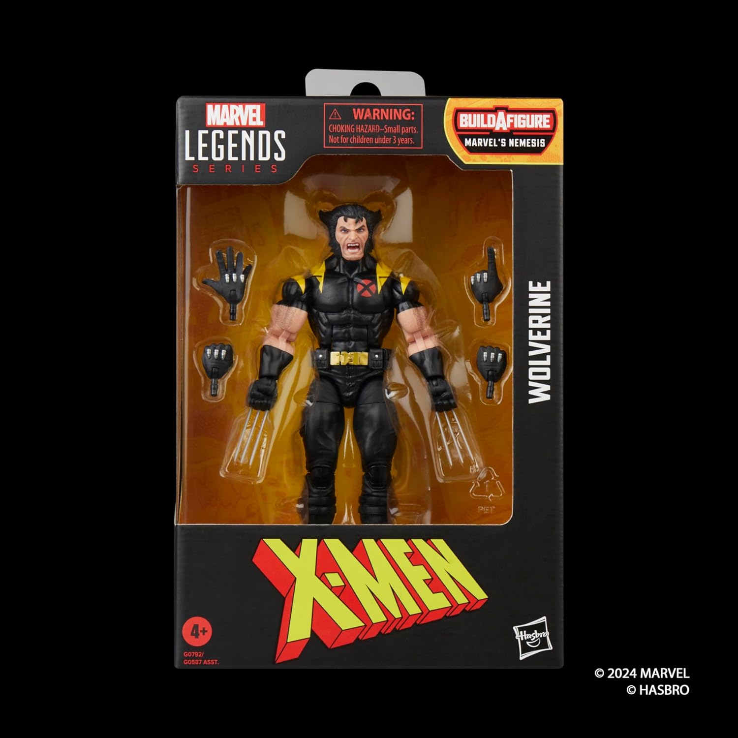 Marvel Legends Series Wolverine, X-Men Comics Collectible 6-Inch Scale Action Figure | Marvel Legends X-Men 6 Inch Action Figure BAF Nemesis - Xtreme Wolverine