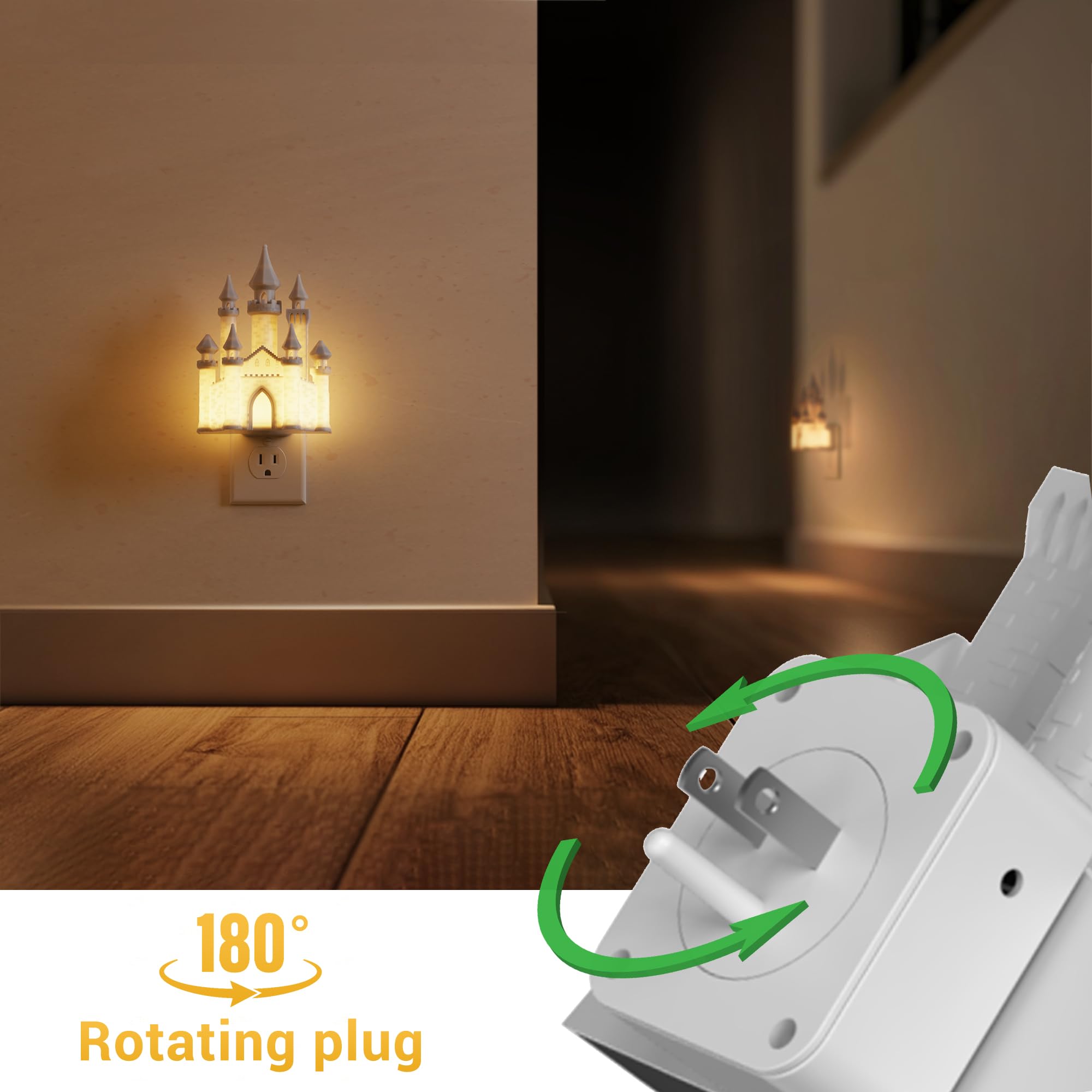 L LOHAS LED Plug-In Night Light – 11 Designs & 2 Sizes