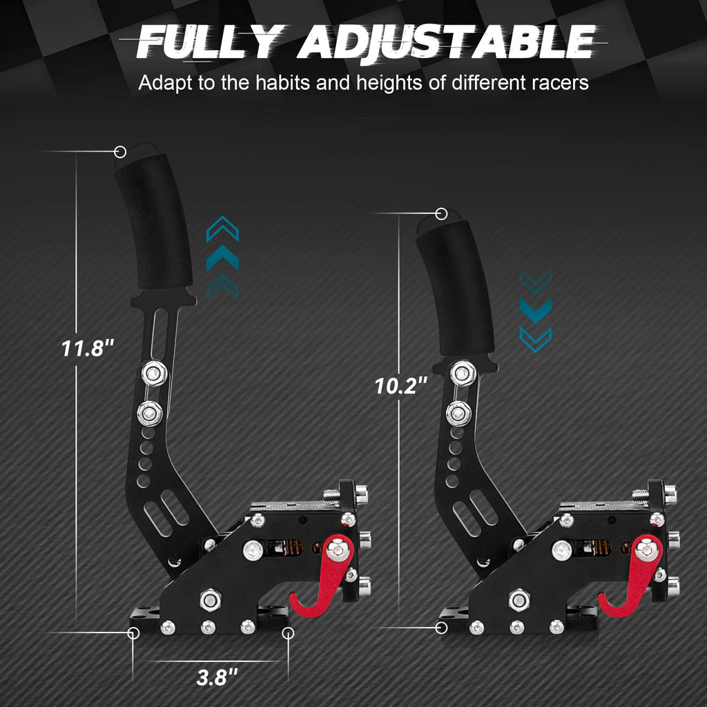 aikeec USB Handbrake for PS4 PS5: Compatible with Logitech G27 G29- PC Handbrake Compatible for G27 G29 G920 Thrusmsater T300 T500 Sim Racing Handbrake - Flex Gamingproduct_type