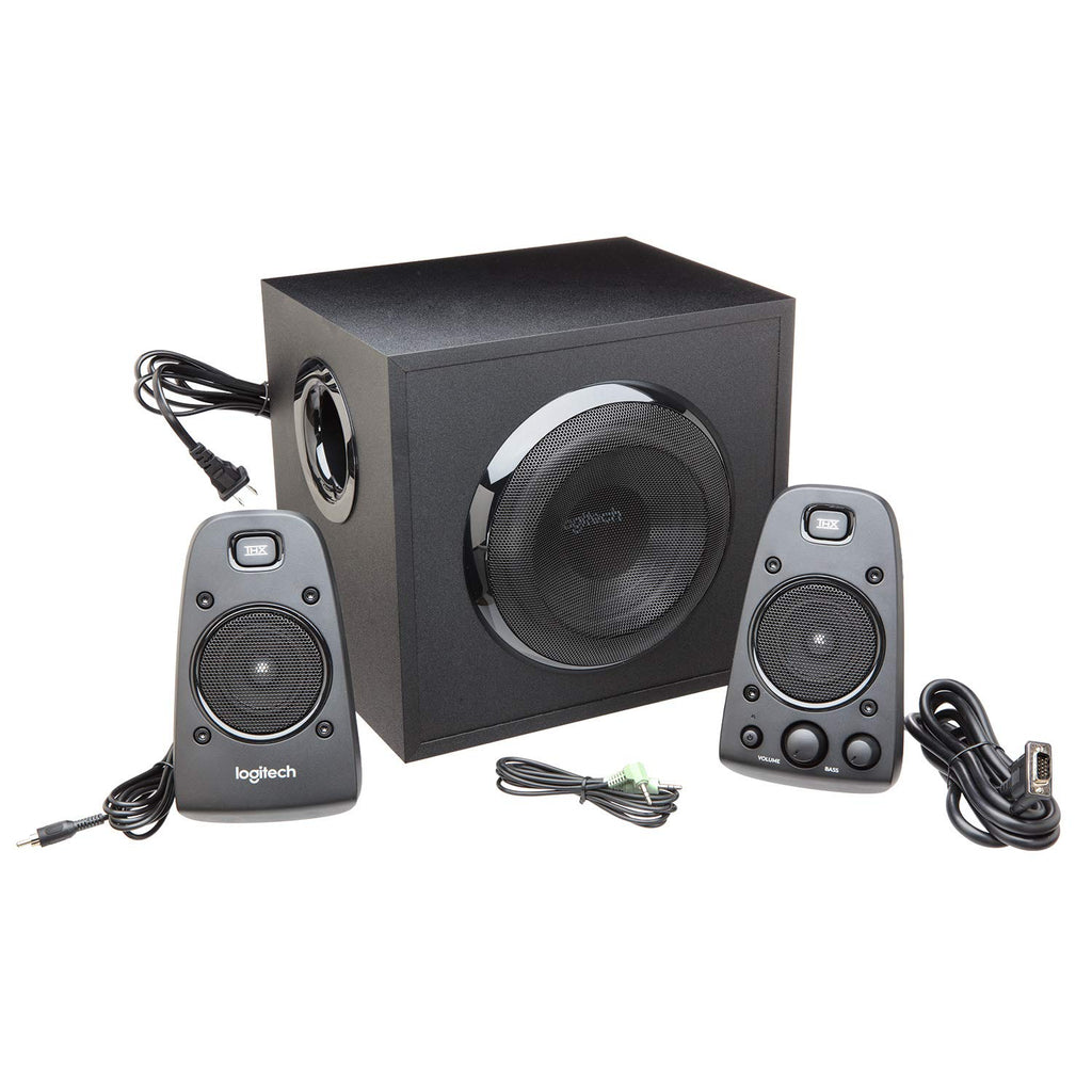 Logitech Z625 Powerful THX® Certified 2.1 Speaker System with Optical Input