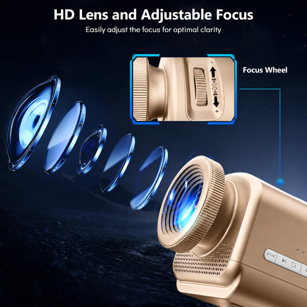 Rossetta 3D Projector with 60 Scenes, Galaxy Star Projector for Room Decor | Bluetooth Speaker, 1H/2H Timer & Remote, Night Light for Bedroom, Party, Christmas & Birthday Gifts for Adults, Girls, Boys