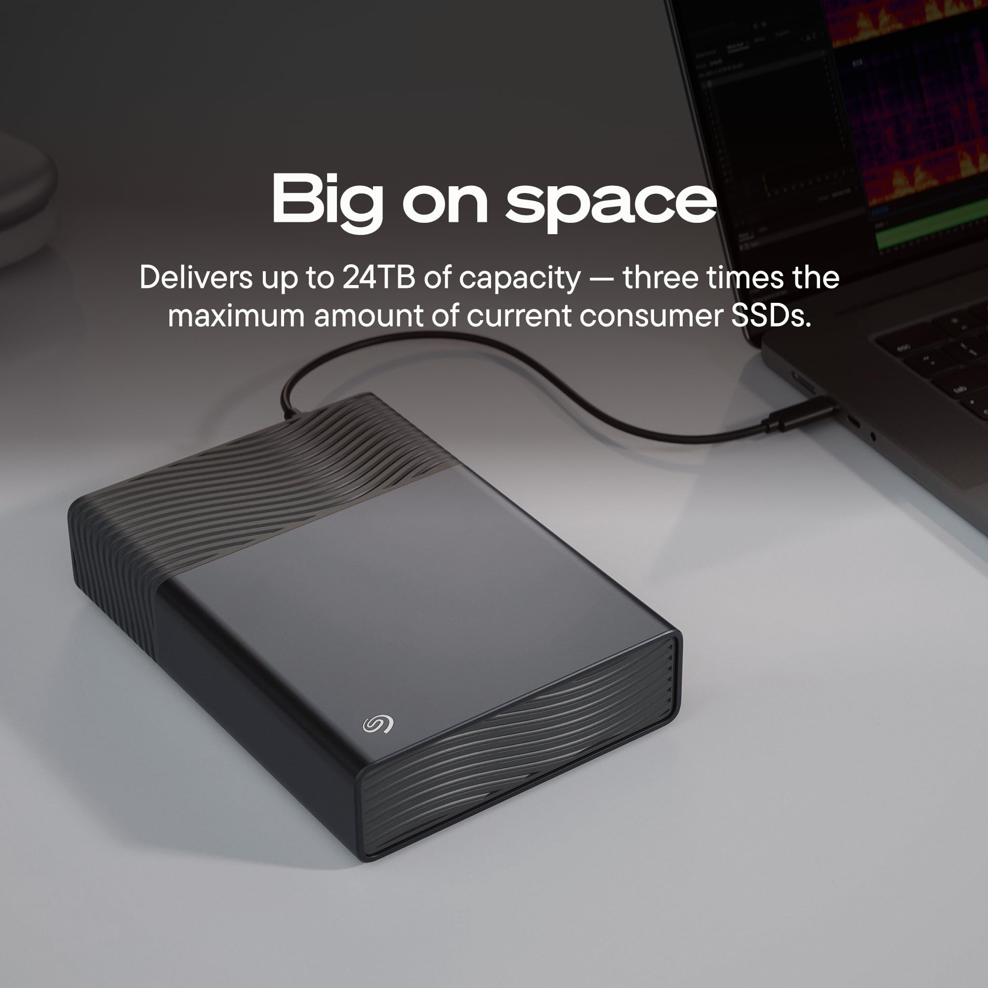 Seagate Portable HDD – 1TB, 2TB, 4TB, 5TB, 8TB, 20TB & 24TB