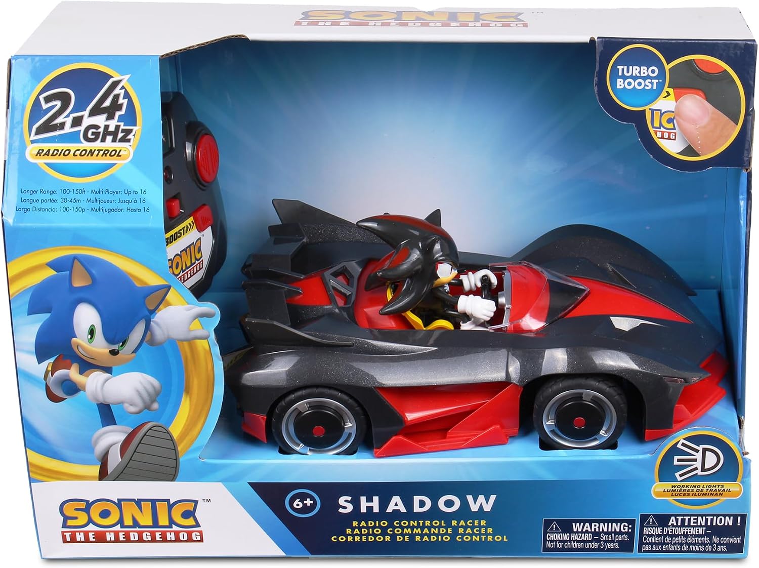 NKOK Sonic Racing CrossWorlds: Shadow The Hedgehog 2.4GHz RC