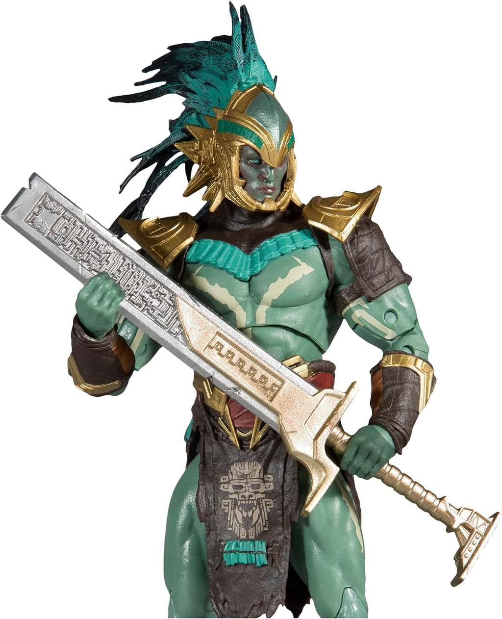 McFarlane Toys Mortal Kombat Kotal Kahn 7" Action Figure with Accessories | Mortal Kombat 7 Inch Action Figure Wave 7 - Kotal Kahn