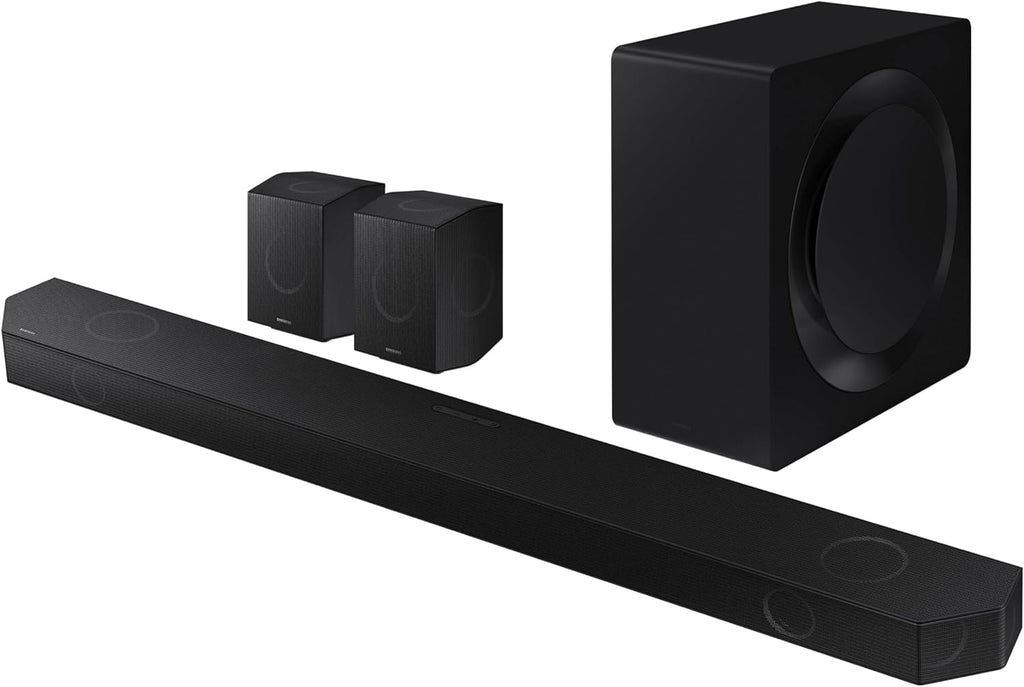 Samsung Q990D 11.1.4ch Wireless Dolby Atmos Soundbar with Rear Speakers