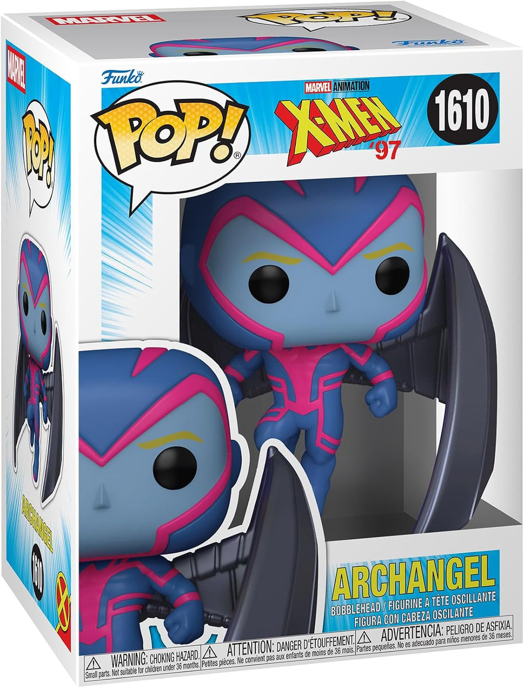 Funko Pop! Marvel: X-Men '97 - Arcangel | Collectable Vinyl Figure - Gift Idea - Official Merchandise - Toys for Kids & Adults - Marvel Fans - For Collectors & Display