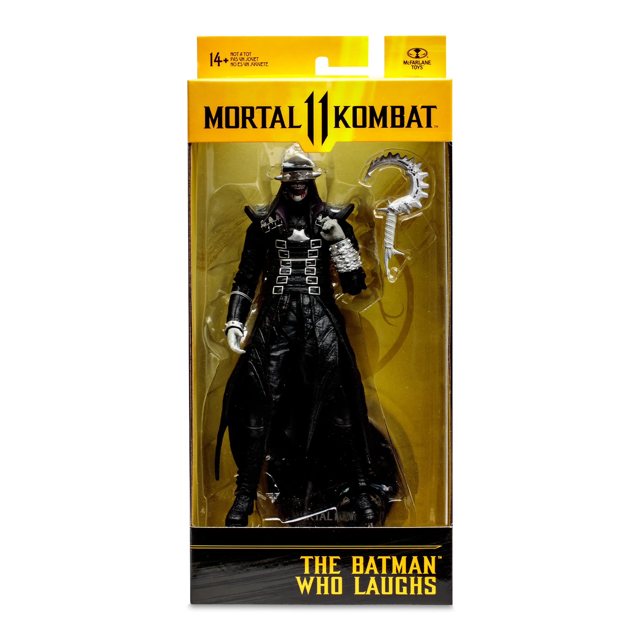 McFarlane Toys - Mortal Kombat 7IN Figures WV10 - KABAL (Rapid RED) | Mortal Kombat 7 Inch Action Figure Wave 10 - Kabal Rapid Red