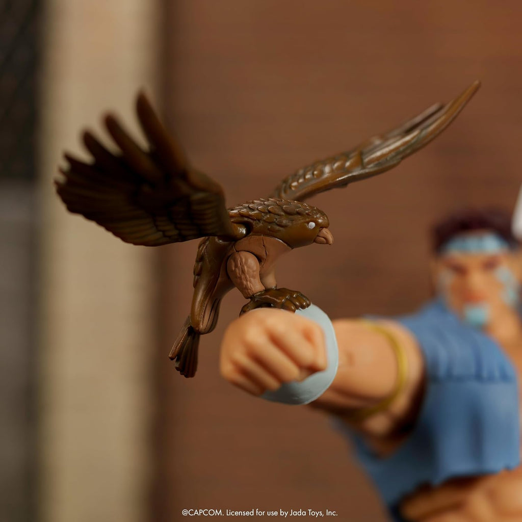 Jada Street Fighter II T. Hawk Action Figure – 1:12 Deluxe Scale Toys – 6" Tall, Fully Articulated, Collector Packaging | Street Fighter 2 The Final Challengers 6 Inch Action Figure Deluxe - T. Hawk