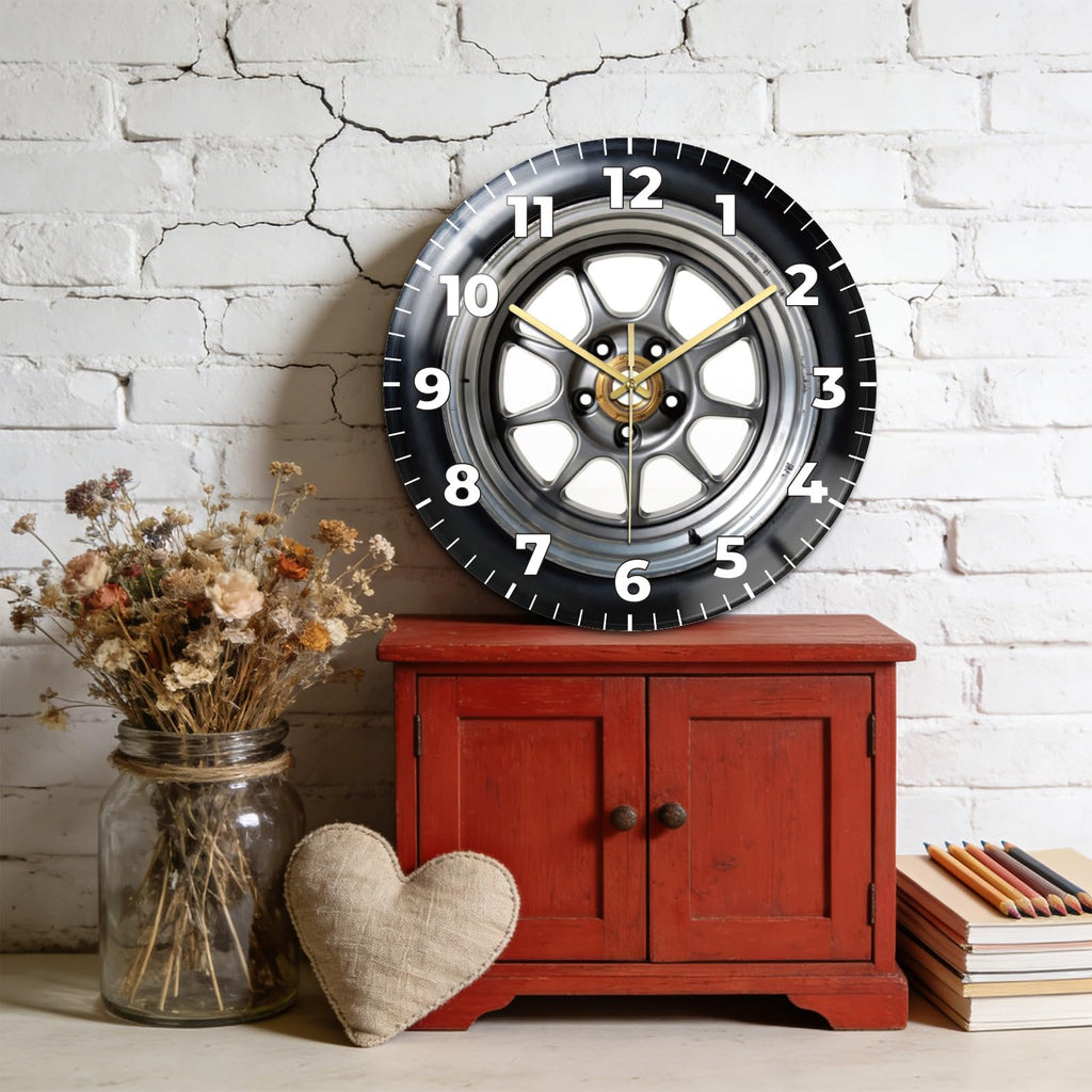 Peacoblue Silent Wall Clock – 26 Styles