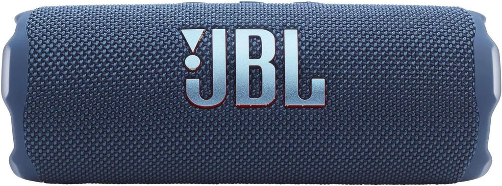 JBL Flip 7 Portable Bluetooth Speaker, IP68 Waterproof, Dustproof, Drop-Proof, PushLock System, AI Sound Boost, 16H Battery, Megen Hardshel Protection Case (Blue)