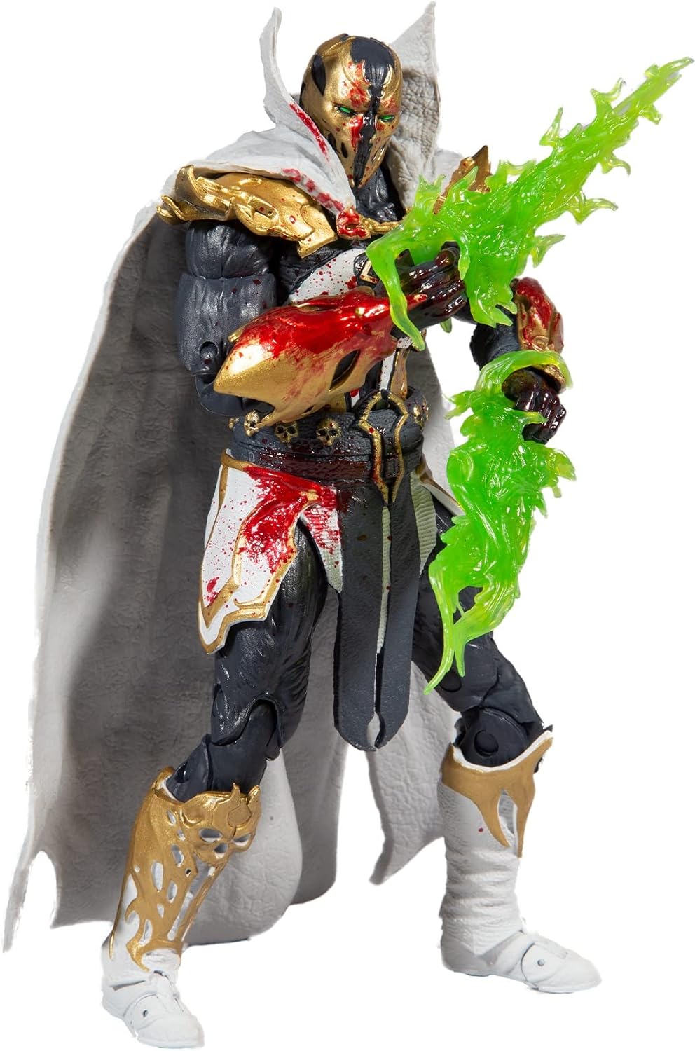 McFarlane Toys Mortal Kombat Malefik Spawn Bloody Disciple 7" Action Figure with Accessories | Mortal Kombat 7 Inch Action Figure Wave 3 - Bloody Malefik Spawn
