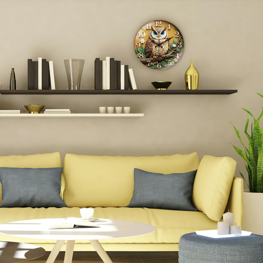 Peacoblue Silent Wall Clock – 26 Styles