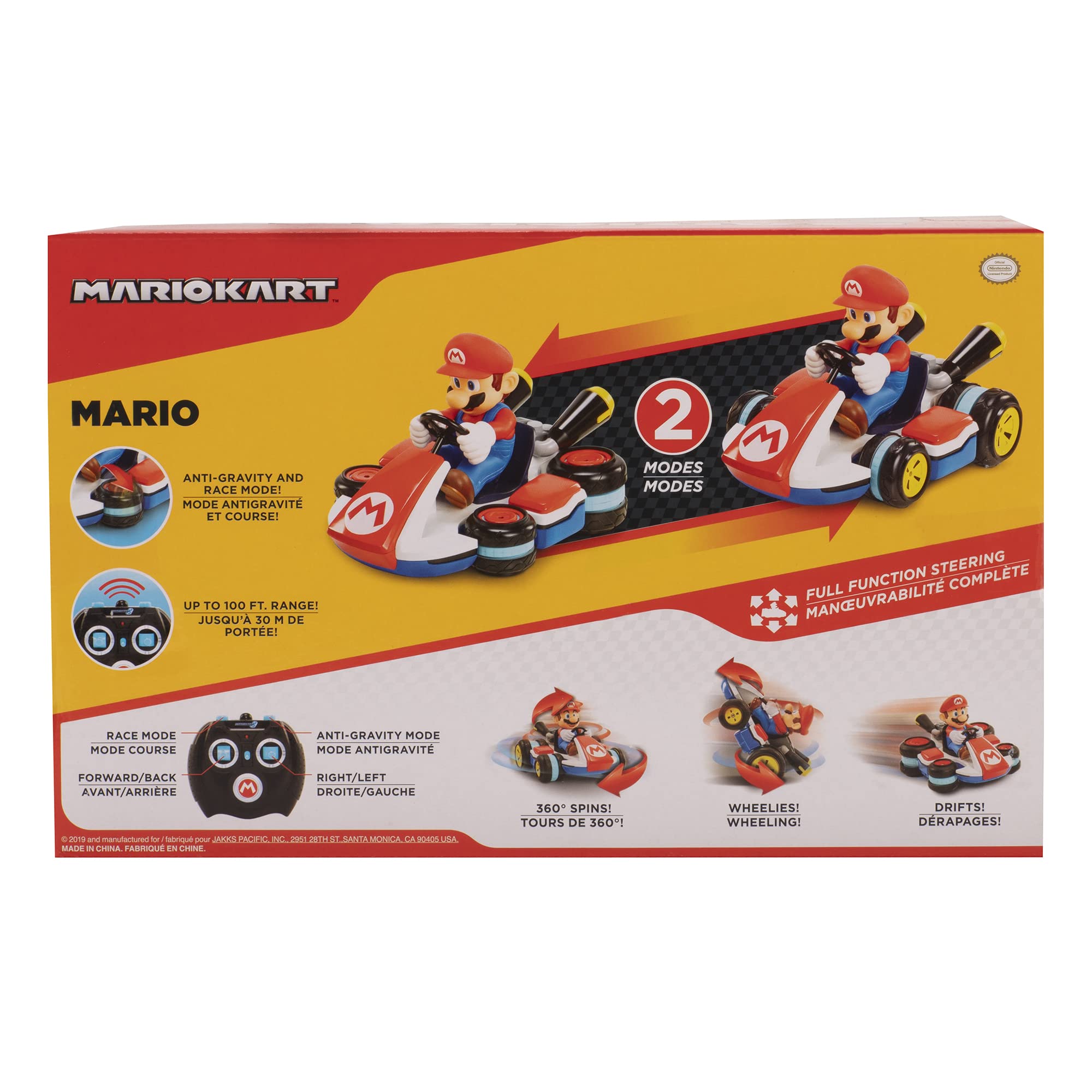 Super Mari Kart 8 Mario Anti-Gravity Mini RC Racer 2.4Ghz - Flex Gamingproduct_type