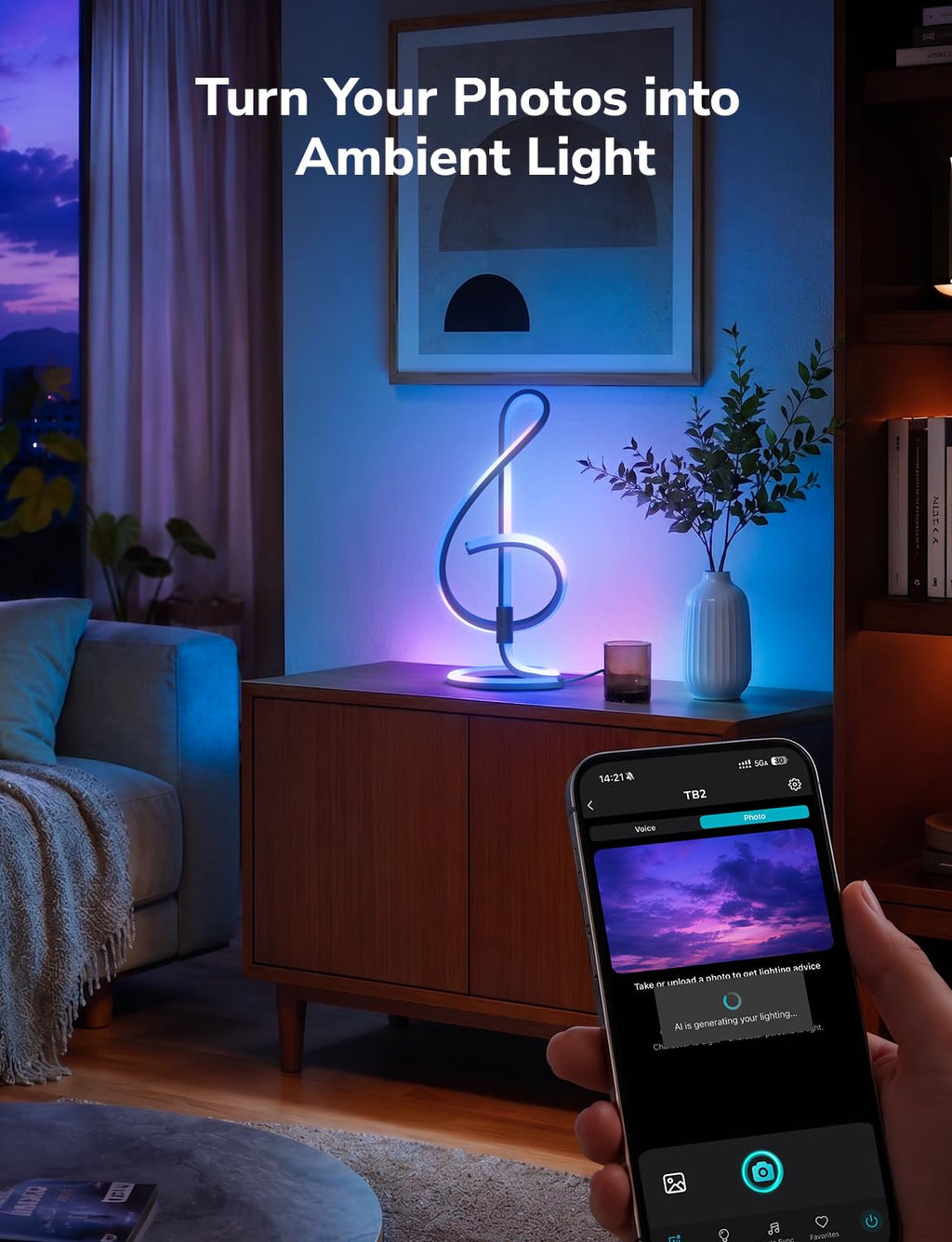 Lepro TB1 AI Smart Table Lamp – 2 Styles