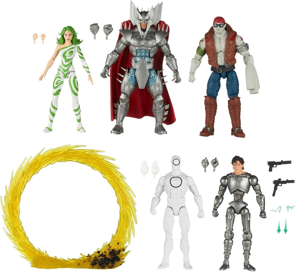 Marvel Hasbro Legends Series: X-Men Villains, 60th Anniversary Action Figure Set, 6 inch Action Figures,Multicolor | Marvel Legends X-Men 6 Inch Action Figure Box Set - X-Men Villains Pack