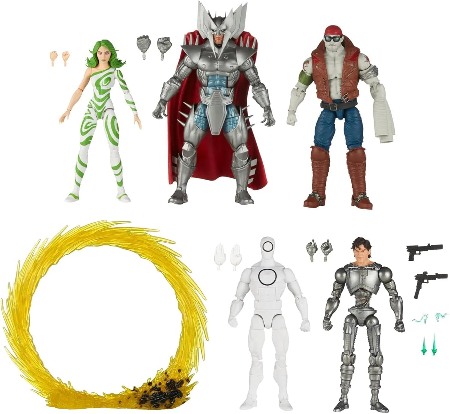 Marvel Hasbro Legends Series: X-Men Villains, 60th Anniversary Action Figure Set, 6 inch Action Figures,Multicolor | Marvel Legends X-Men 6 Inch Action Figure Box Set - X-Men Villains Pack