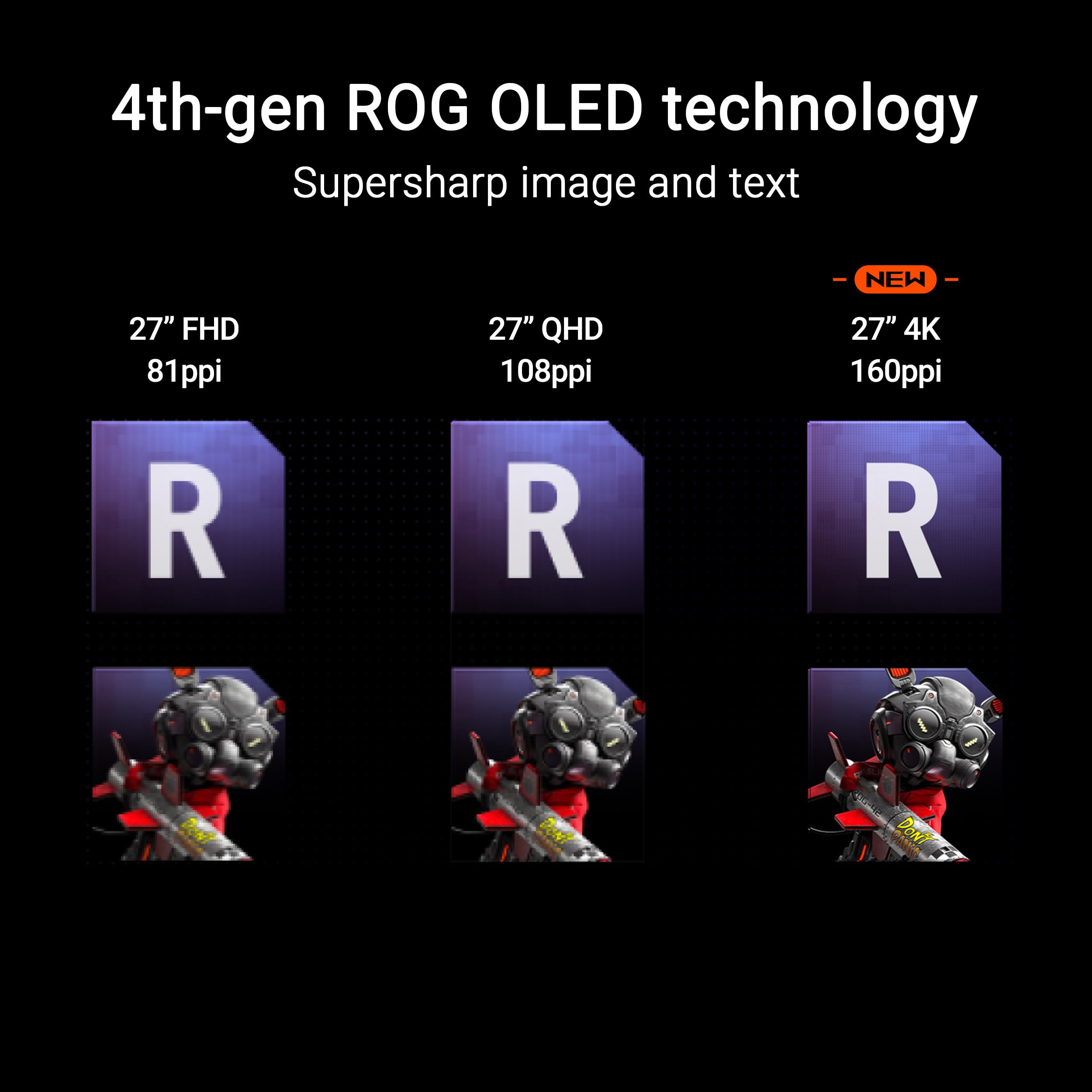 ASUS ROG Strix OLED Gaming Monitor – 5 Styles