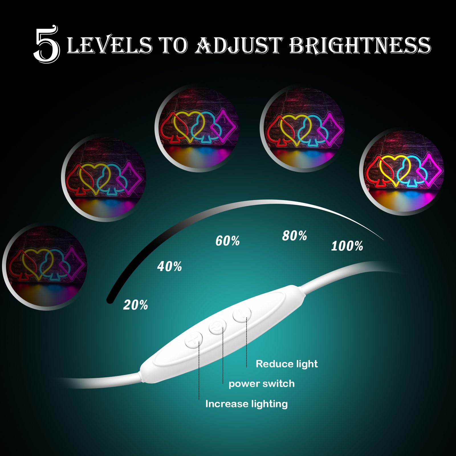 Mvorixa LED Neon Sign – 20 Designs
