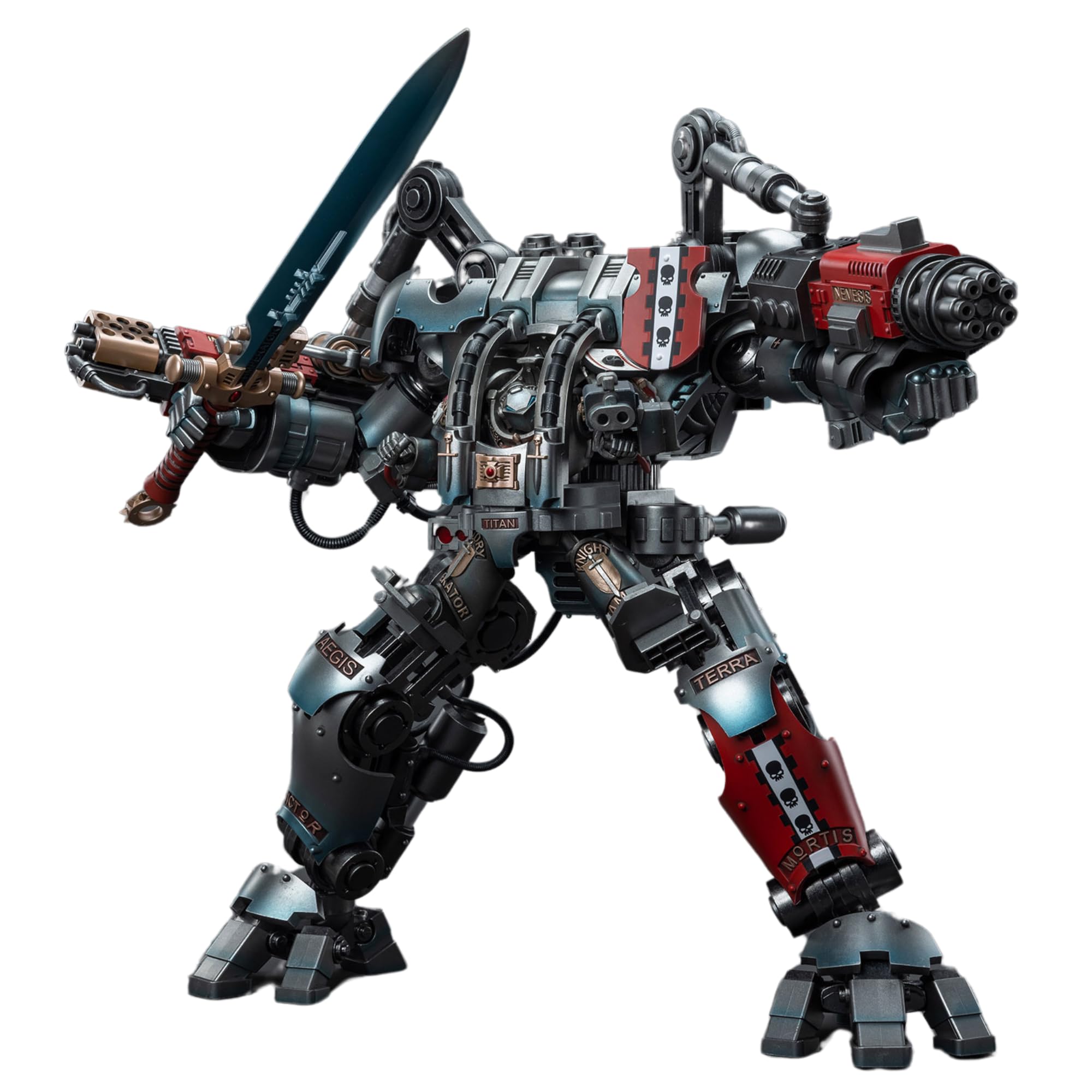 JOYTOY Action Figures 1/25 God of War 86-II Assault Anime Soldier Figure and Mecha PVC DIY Robot Collectible Military Model Collection