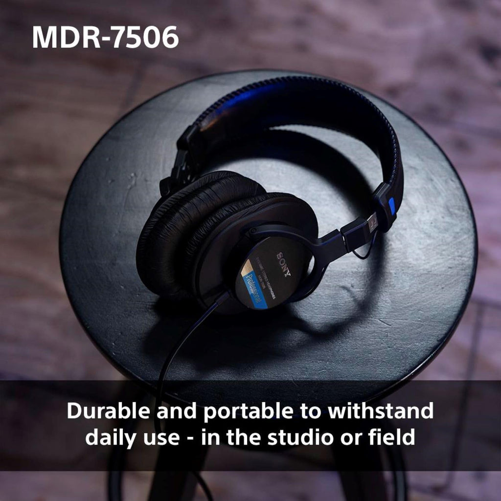 Sony MDR-7506 Professional Studio Headphones – 2 Sizes