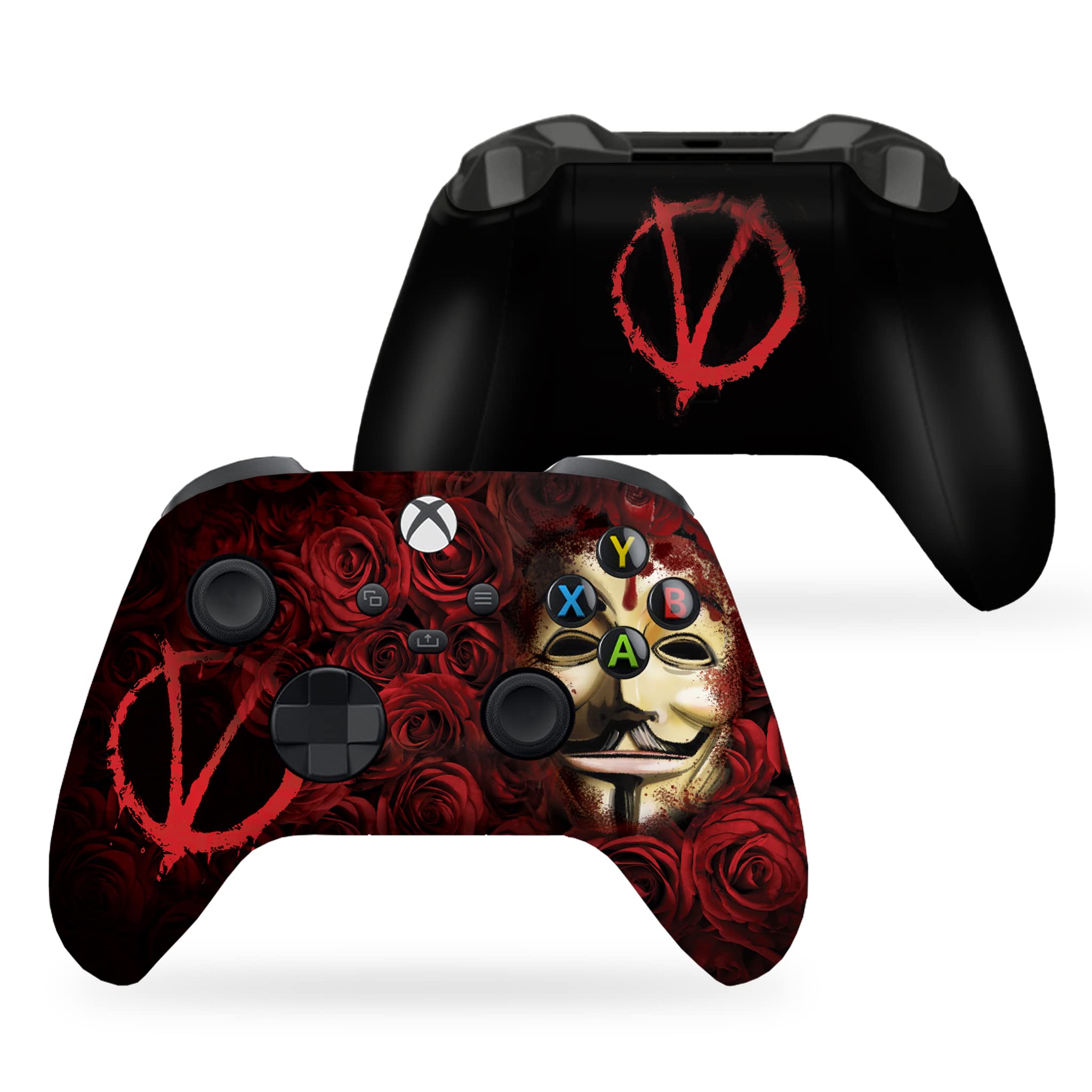 DreamController Go-Ku Custom X-box Controller Wireless compatible with X-box One/Series X/S Proudly Customized in USA with Permanent HYDRO-DIP Printing (NOT JUST A SKIN) - Flex Gamingproduct_type