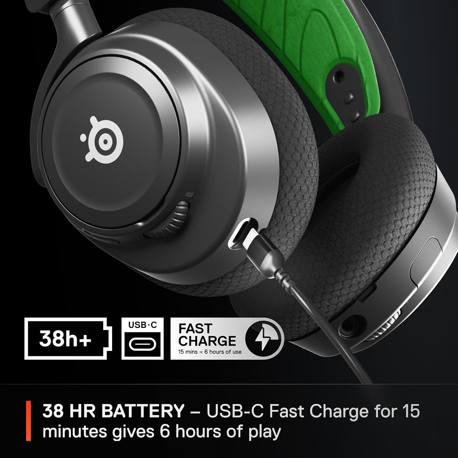 SteelSeries Arctis Nova 7X Wireless Gaming Headset – Black