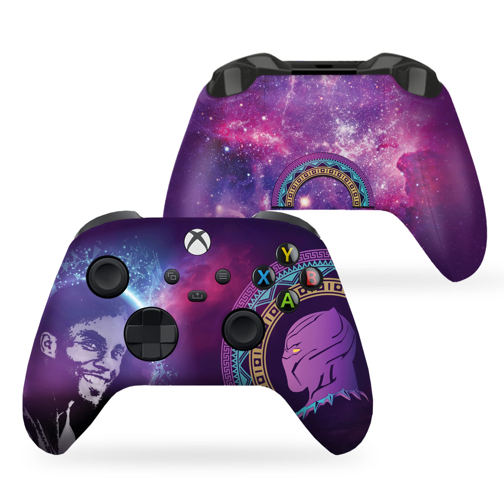 DreamController Go-Ku Custom X-box Controller Wireless compatible with X-box One/Series X/S Proudly Customized in USA with Permanent HYDRO-DIP Printing (NOT JUST A SKIN) - Flex Gamingproduct_type
