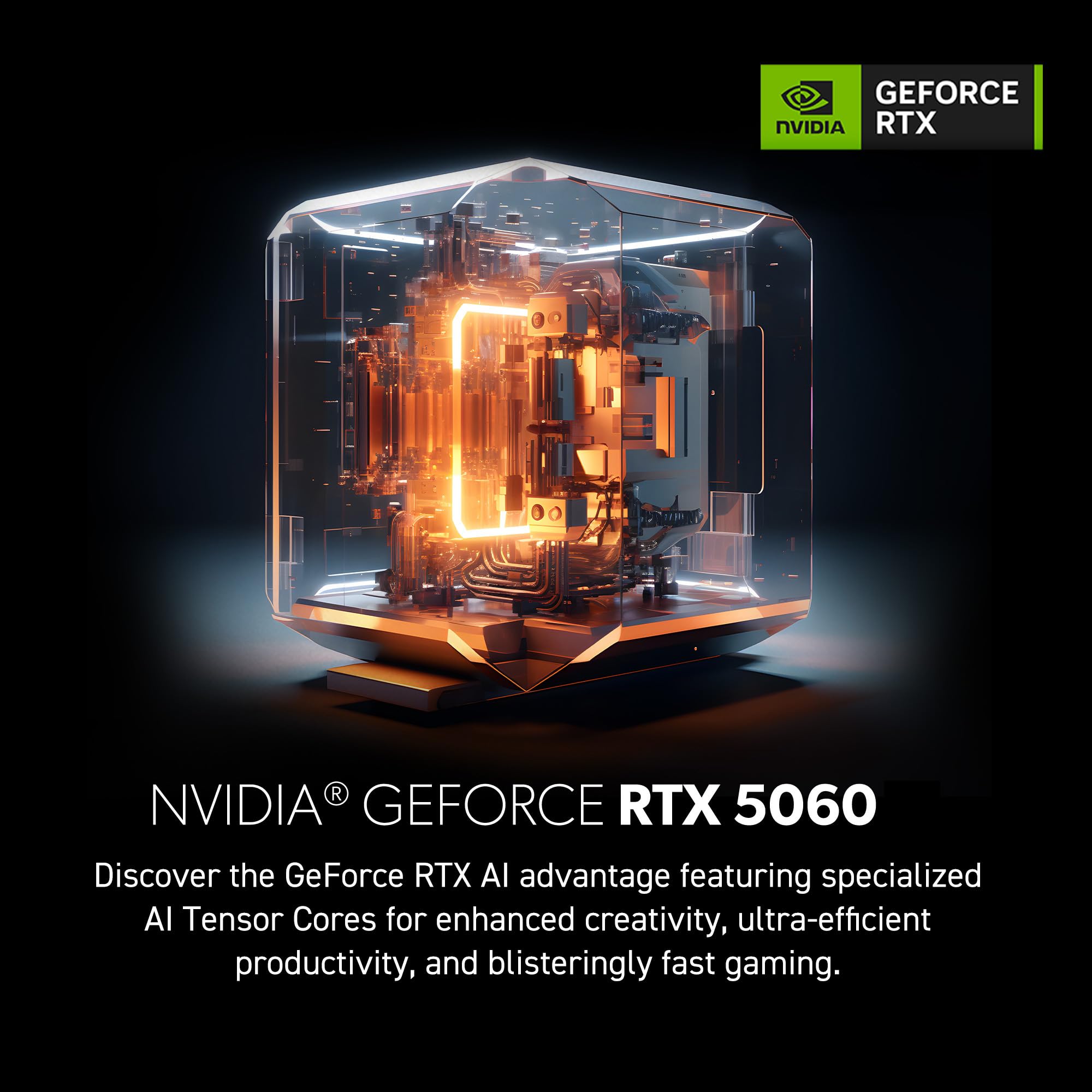 msi Codex R2 Gaming Desktop PC | NVIDIA GeForce RTX 5070 12GB | Intel Core i5-14400F | 32GB DDR5 RAM | 1TB NVMe SSD | Air Cooling | Wi-Fi 6E | Windows 11 Home | VR Ready | D14NVP5-613US - Flex Gamingproduct_type