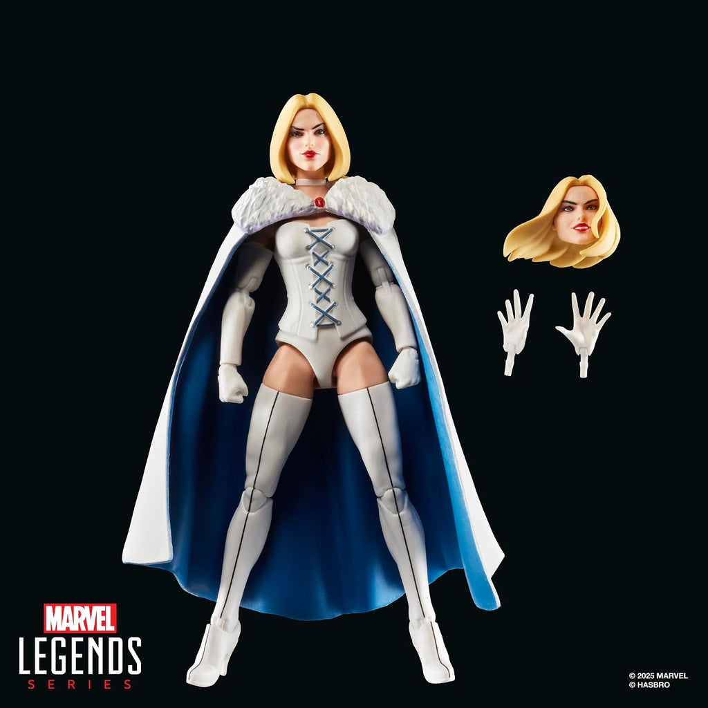 Marvel Legends Series Emma Frost, X-Men '97 Collectible 6-Inch Action Figure Toy | Marvel Legends X-Men '97 6 Inch Action Figure Wave 3 - Emma Frost