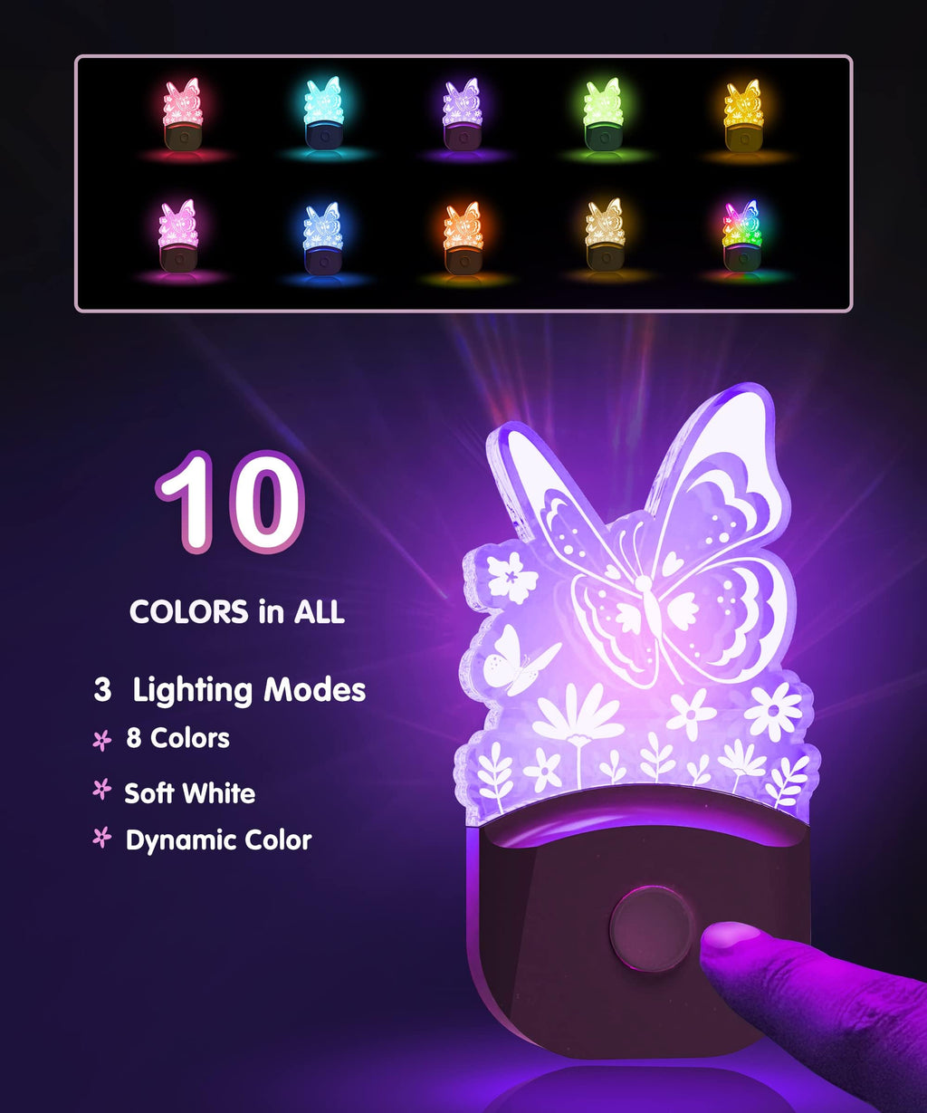 L LOHAS LED Plug-In Night Light – 11 Designs & 2 Sizes