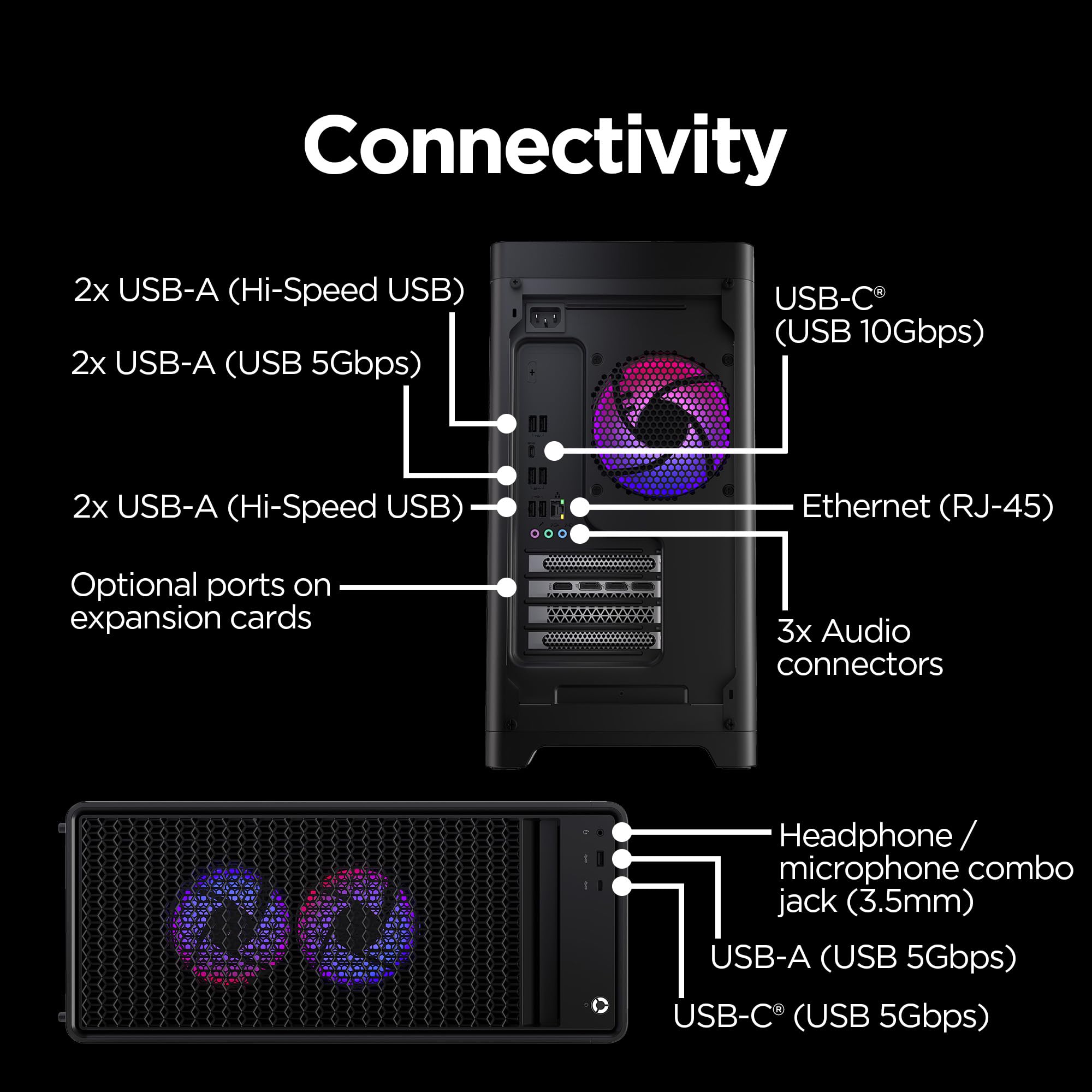 Lenovo Legion Tower 5i – AI-Powered Gaming PC - Intel® Core Ultra 7 265F Processor – NVIDIA® GeForce RTX™ 5060 Ti Graphics – 16 GB Memory – 1 TB Storage – 3 Months of PC GamePass - Flex Gamingproduct_type