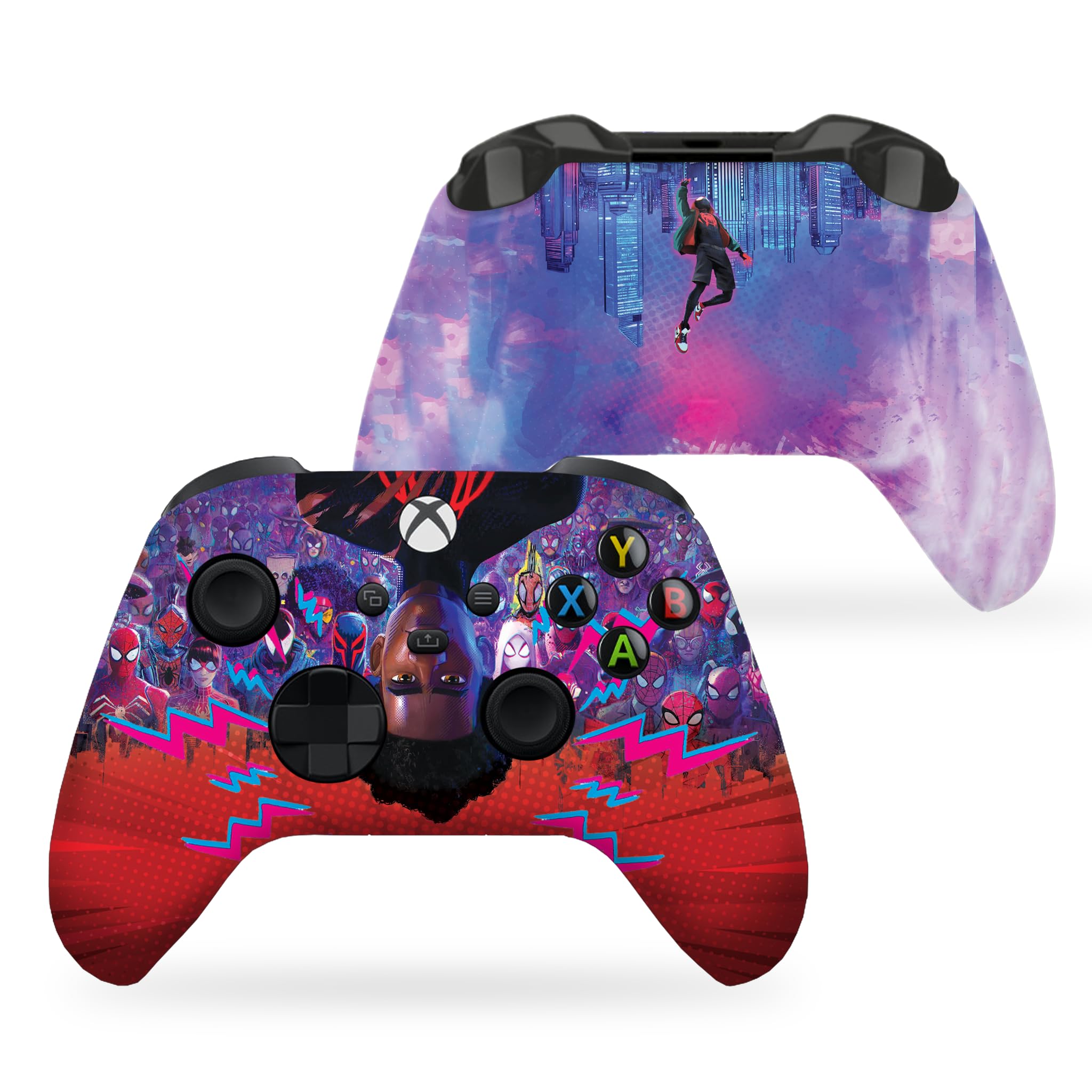 DreamController Go-Ku Custom X-box Controller Wireless compatible with X-box One/Series X/S Proudly Customized in USA with Permanent HYDRO-DIP Printing (NOT JUST A SKIN) - Flex Gamingproduct_type