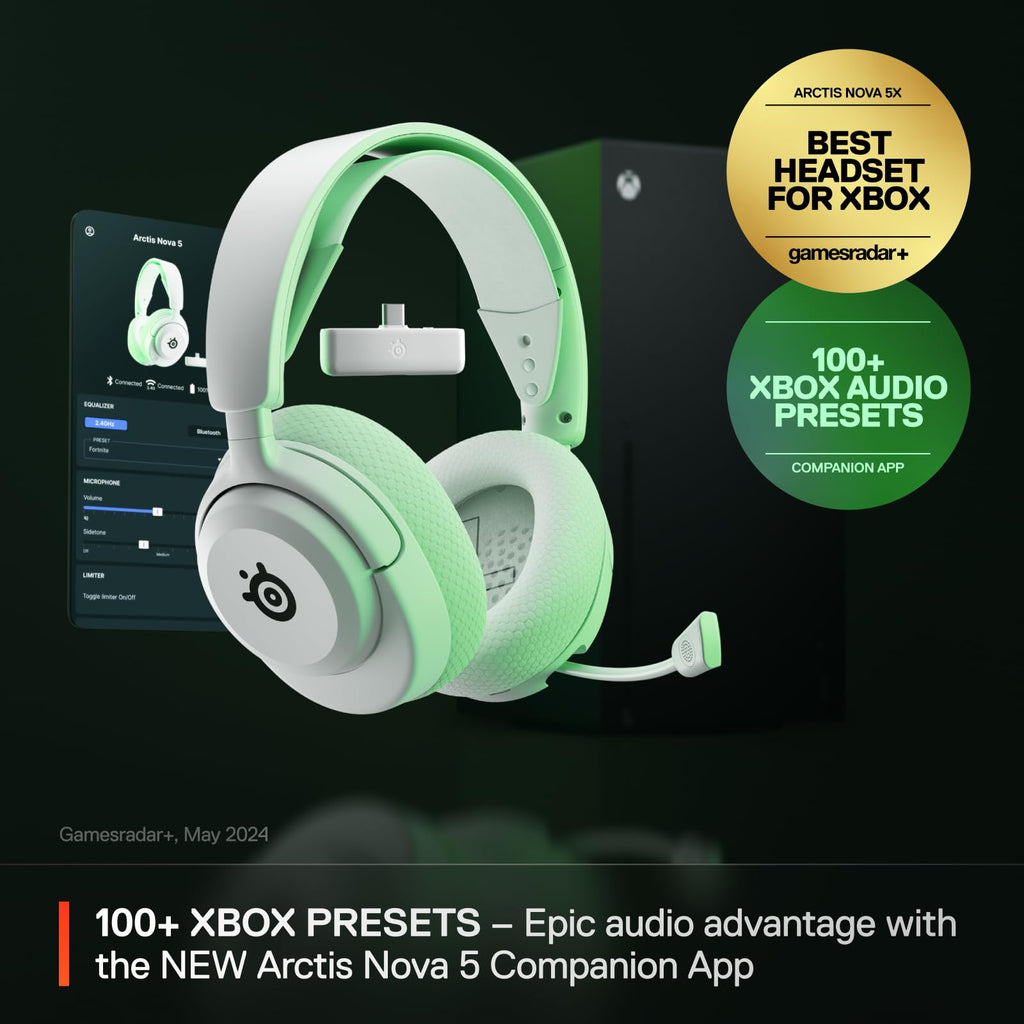 SteelSeries Arctis Nova 5 Wireless Gaming Headset – 3 Styles & 2 Colors