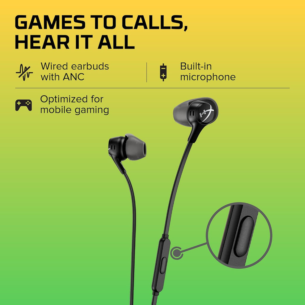 HyperX Cloud Earbuds II Wired Gaming Earbuds – 2 Colors
