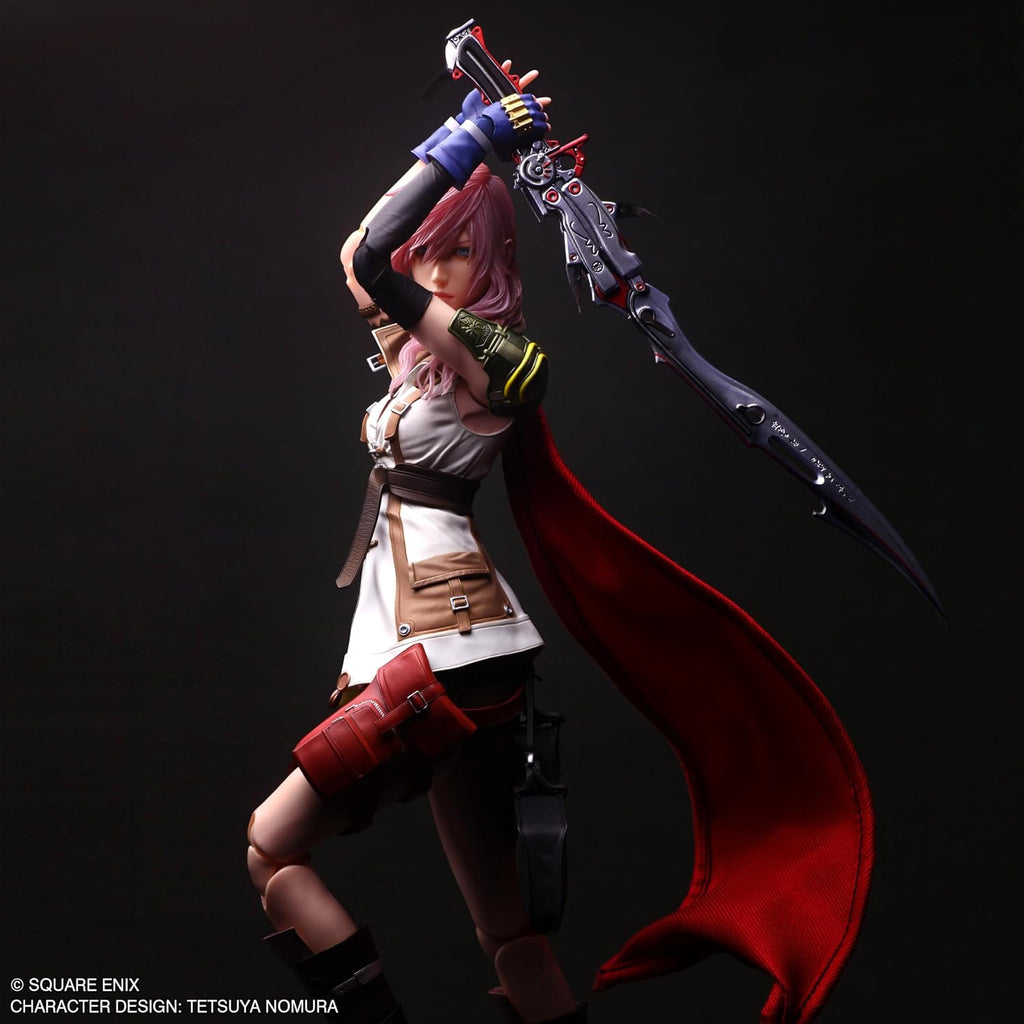Final Fantasy XIII PLAY ARTS True Lightning PVC Pre-painted Action Figure