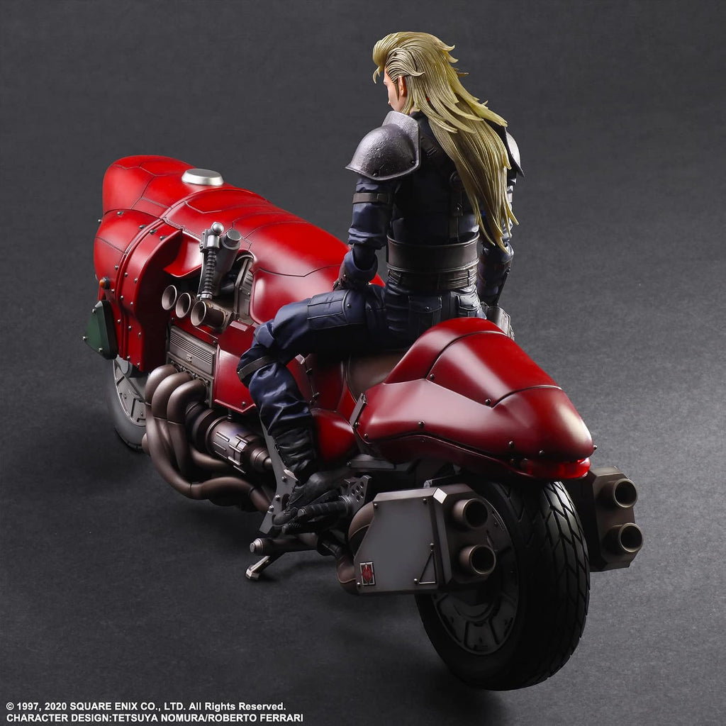 Square Enix Final Fantasy VII Remake - Roche & Moto - Play Arts Kai Fig. et Véhi.