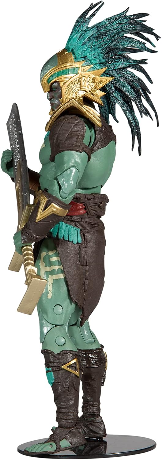 McFarlane Toys Mortal Kombat Kotal Kahn 7" Action Figure with Accessories | Mortal Kombat 7 Inch Action Figure Wave 7 - Kotal Kahn