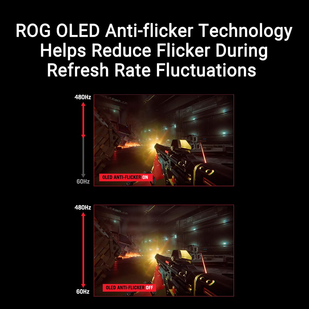 ASUS ROG Swift OLED Gaming Monitor – 4 Styles