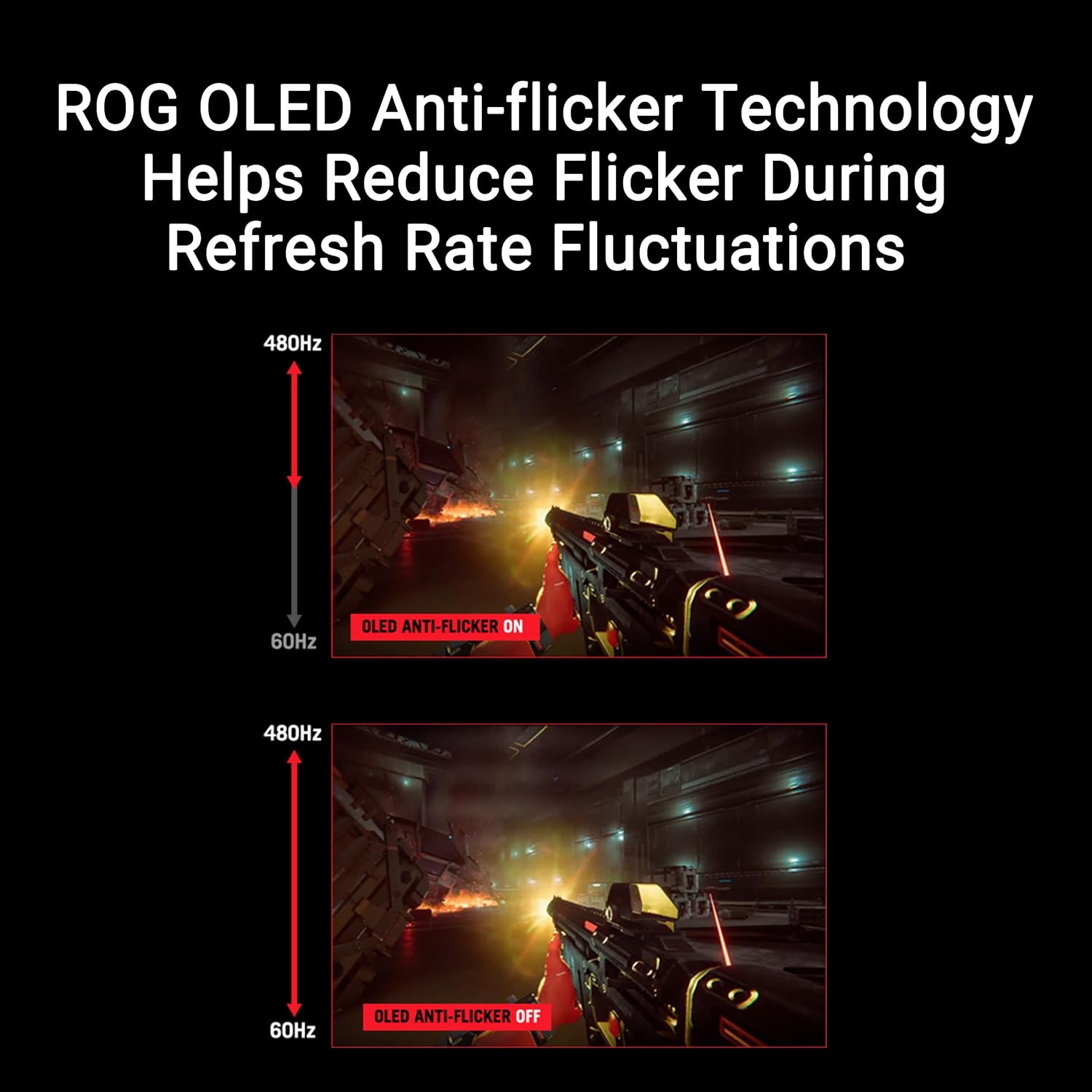 ASUS ROG Swift OLED Gaming Monitor – 4 Styles