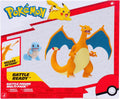 Pokémon Fire and Water Battle Pack - Includes 4.5 Inch Flame Action Charizard and 2" Squirtle Action Figures - Amazon Exclsuive